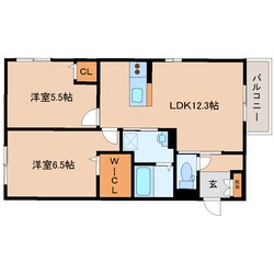 王寺駅 バス10分  下牧南口下車：停歩1分 1階の物件間取画像